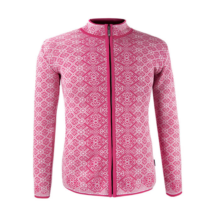 Voorwaarden verhoging Goed doen Modieus 100% merino wol vest dames van Kama roze 5003 | Antrekk