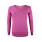 Kama Urban Sweater van 100% merino wol roze