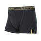 Sensor merino wol Double face boxer onderbroek zwart 